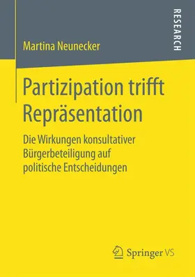 Neunecker |  Partizipation trifft Repräsentation | Buch |  Sack Fachmedien