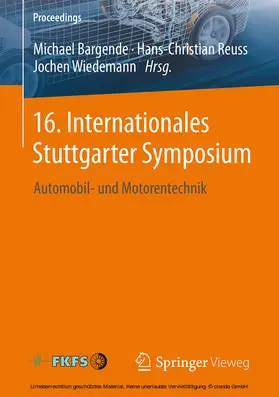 Bargende / Reuss / Wiedemann | 16. Internationales Stuttgarter Symposium | E-Book | www.sack.de