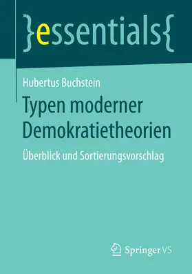 Buchstein |  Typen moderner Demokratietheorien | eBook | Sack Fachmedien