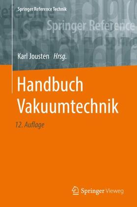 Jousten |  Handbuch Vakuumtechnik | Buch |  Sack Fachmedien