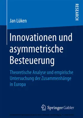 Lüken | Innovationen und asymmetrische Besteuerung | E-Book | www.sack.de