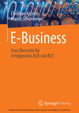 Aichele / Schönberger | E-Business | E-Book | sack.de