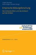 Tillmann / Baumert |  Empirische Bildungsforschung | Buch |  Sack Fachmedien
