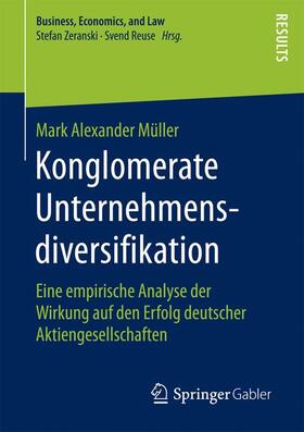 Müller |  Konglomerate Unternehmensdiversifikation | Buch |  Sack Fachmedien