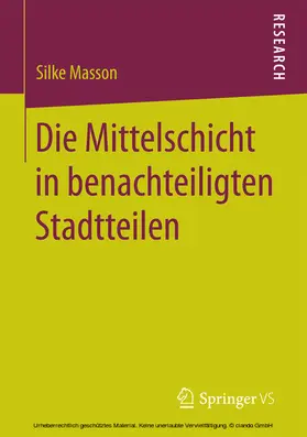 Masson | Die Mittelschicht in benachteiligten Stadtteilen | E-Book | www.sack.de