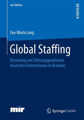 Lang |  Global Staffing | Buch |  Sack Fachmedien