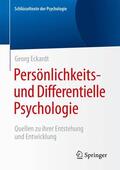 Eckardt |  Persönlichkeits- und Differentielle Psychologie | Buch |  Sack Fachmedien