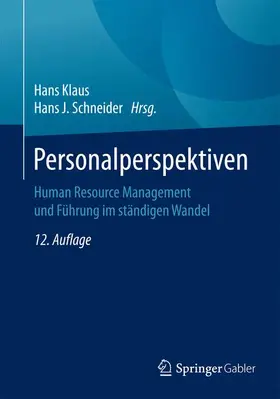 Schneider / Klaus |  Personalperspektiven | Buch |  Sack Fachmedien