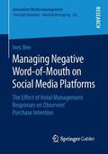Nee |  Managing Negative Word-of-Mouth on Social Media Platforms | Buch |  Sack Fachmedien