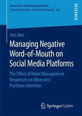 Nee |  Managing Negative Word-of-Mouth on Social Media Platforms | eBook | Sack Fachmedien
