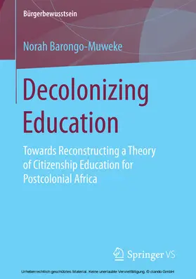 Barongo-Muweke | Decolonizing Education | E-Book | sack.de