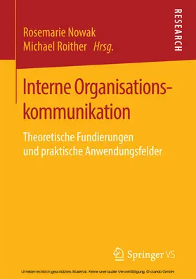 Nowak / Roither | Interne Organisationskommunikation | E-Book | www.sack.de