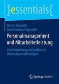 Dorozalla / Hegewald |  Personalmanagement und Mitarbeiterleistung | Buch |  Sack Fachmedien