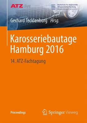 Tecklenburg |  Karosseriebautage Hamburg 2016 | Buch |  Sack Fachmedien