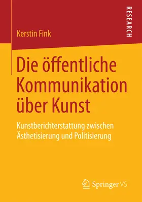 Fink |  Die öffentliche Kommunikation über Kunst | eBook | Sack Fachmedien