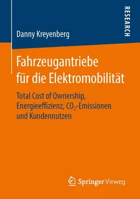 Kreyenberg |  Fahrzeugantriebe für die Elektromobilität | Buch |  Sack Fachmedien