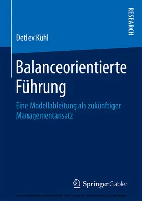 Kühl | Balanceorientierte Führung | E-Book | www.sack.de