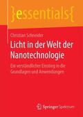 Schneider |  Licht in der Welt der Nanotechnologie | Buch |  Sack Fachmedien
