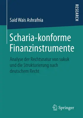 Ashrafnia |  Scharia-konforme Finanzinstrumente | Buch |  Sack Fachmedien