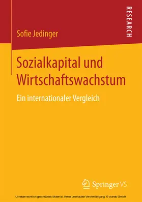 Jedinger | Sozialkapital und Wirtschaftswachstum | E-Book | www.sack.de