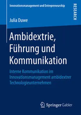 Duwe |  Ambidextrie, Führung und Kommunikation | Buch |  Sack Fachmedien