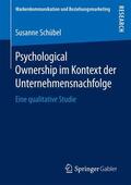 Schübel |  Psychological Ownership im Kontext der Unternehmensnachfolge | Buch |  Sack Fachmedien