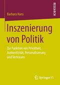 Hans |  Inszenierung von Politik | Buch |  Sack Fachmedien