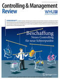 Schäffer / Weber |  Controlling & Management Review Sonderheft 2-2016 | eBook | Sack Fachmedien