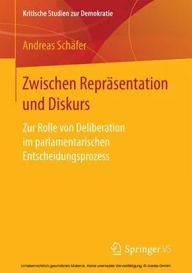 Schäfer |  Zwischen Repräsentation und Diskurs | eBook | Sack Fachmedien