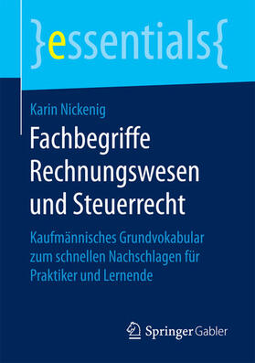 Nickenig | Fachbegriffe Rechnungswesen und Steuerrecht | E-Book | sack.de
