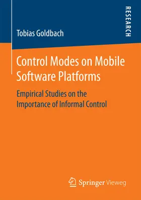 Goldbach | Control Modes on Mobile Software Platforms | E-Book | sack.de
