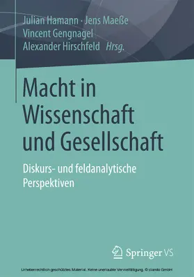 Hamann / Maeße / Gengnagel |  Macht in Wissenschaft und Gesellschaft | eBook | Sack Fachmedien
