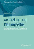 Berr |  Architektur- und Planungsethik | eBook | Sack Fachmedien