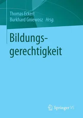 Gniewosz / Eckert |  Bildungsgerechtigkeit | Buch |  Sack Fachmedien
