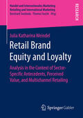 Weindel |  Retail Brand Equity and Loyalty | eBook | Sack Fachmedien