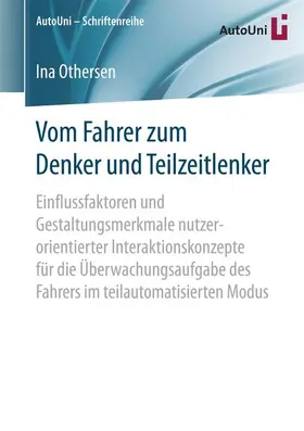 Othersen |  Vom Fahrer zum Denker und Teilzeitlenker | Buch |  Sack Fachmedien