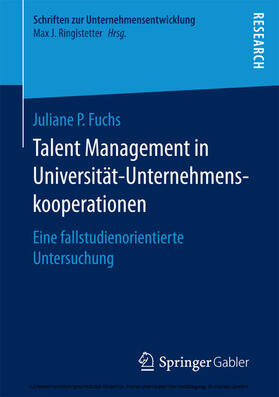 Fuchs | Talent Management in Universität-Unternehmenskooperationen | E-Book | sack.de