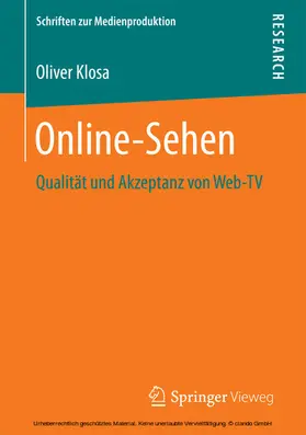 Klosa |  Online-Sehen | eBook | Sack Fachmedien