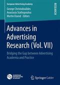 Christodoulides / Eisend / Stathopoulou |  Advances in Advertising Research (Vol. VII) | Buch |  Sack Fachmedien