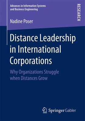 Poser | Distance Leadership in International Corporations | Buch | 978-3-658-15222-2 | sack.de