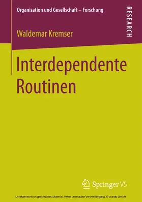 Kremser | Interdependente Routinen | E-Book | www.sack.de