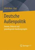 Roos |  Deutsche Außenpolitik | Buch |  Sack Fachmedien