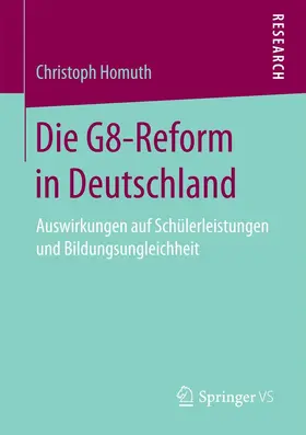 Homuth | Die G8-Reform in Deutschland | E-Book | www.sack.de