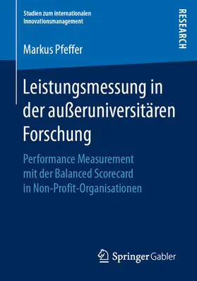 Pfeffer | Leistungsmessung in der außeruniversitären Forschung | E-Book | www.sack.de