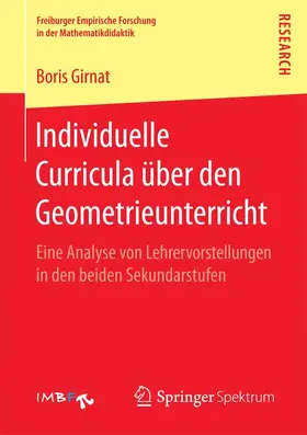 Girnat |  Individuelle Curricula über den Geometrieunterricht | Buch |  Sack Fachmedien