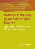 Zlatkin-Troitschanskaia / Pant / Toepper |  Modeling and Measuring Competencies in Higher Education | Buch |  Sack Fachmedien