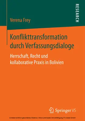 Frey |  Konflikttransformation durch Verfassungsdialoge | eBook | Sack Fachmedien
