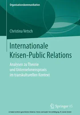 Vetsch | Internationale Krisen-Public Relations | E-Book | www.sack.de