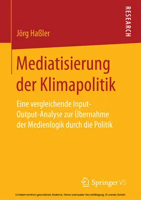 Haßler | Mediatisierung der Klimapolitik | E-Book | www.sack.de