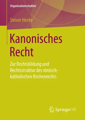 Hecke |  Kanonisches Recht | Buch |  Sack Fachmedien